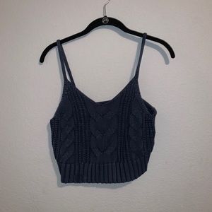 WOMENS AMERICAN EAGLE CROCHET TANK TOP